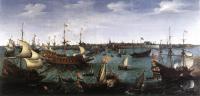 Vroom, Hendrick Cornelisz - The Arrival at Vlissingen of the Elector Palatinate Frederic
